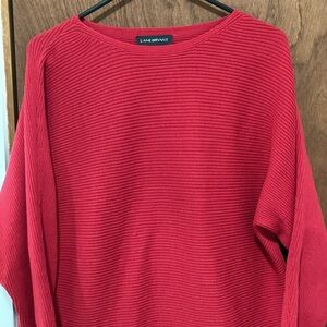 Lane Bryant Dolman Sleeved Ribbed Women's Sweater Size 10/12